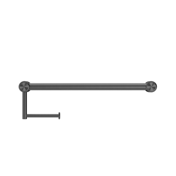 MECCA CARE 25MM TOILET ROLL RAIL 300MM GUN METAL