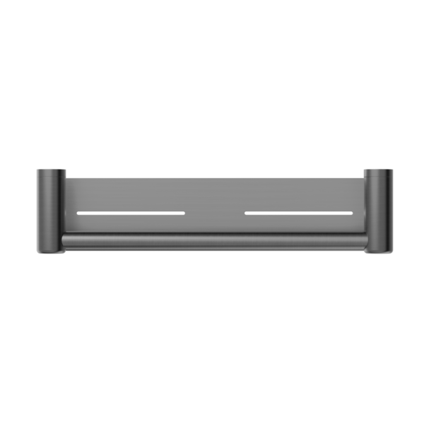 MECCA CARE 25MM GRAB RAIL WITH SHELF 300MM GUN METAL