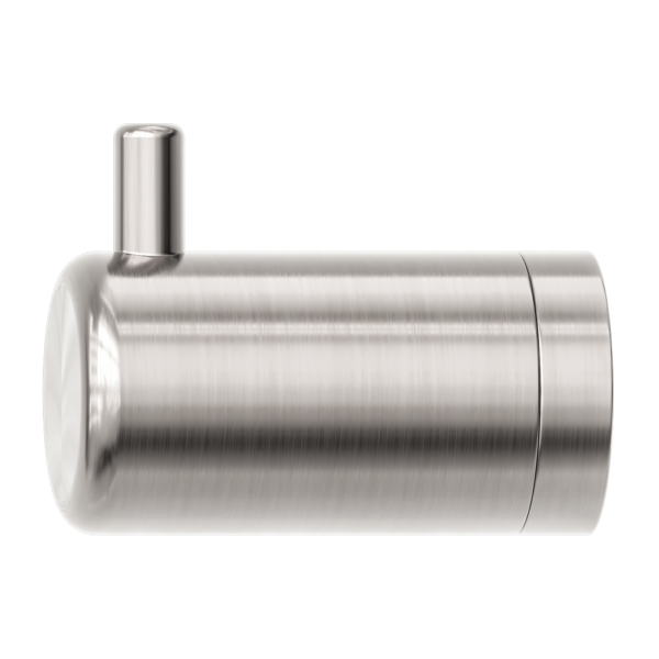 MECCA CARE 25MM WALL HOOK BRUSHED NICKEL