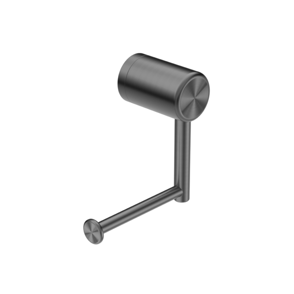 MECCA CARE HEAVY DUTY TOILET ROLL HOLDER GUN METAL