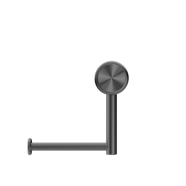 MECCA CARE HEAVY DUTY TOILET ROLL HOLDER GUN METAL