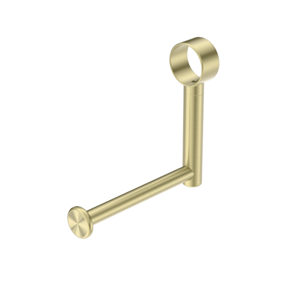 MECCA CARE ADD ON TOILET ROLL HOLDER BRUSHED GOLD