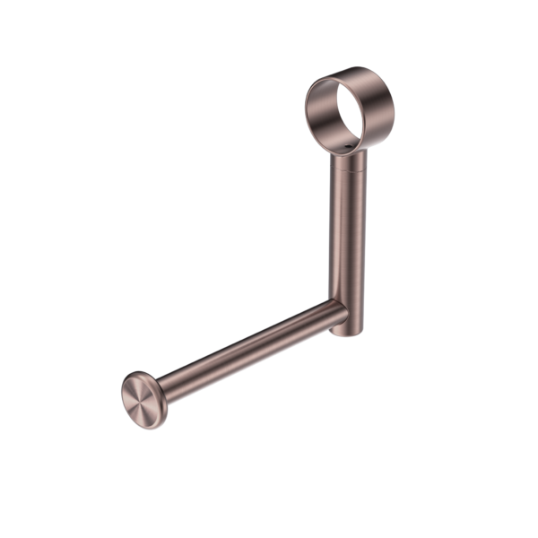 MECCA CARE ADD ON TOILET ROLL HOLDER BRUSHED BRONZE