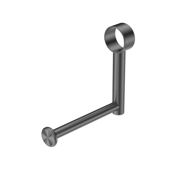 MECCA CARE ADD ON TOILET ROLL HOLDER GUN METAL