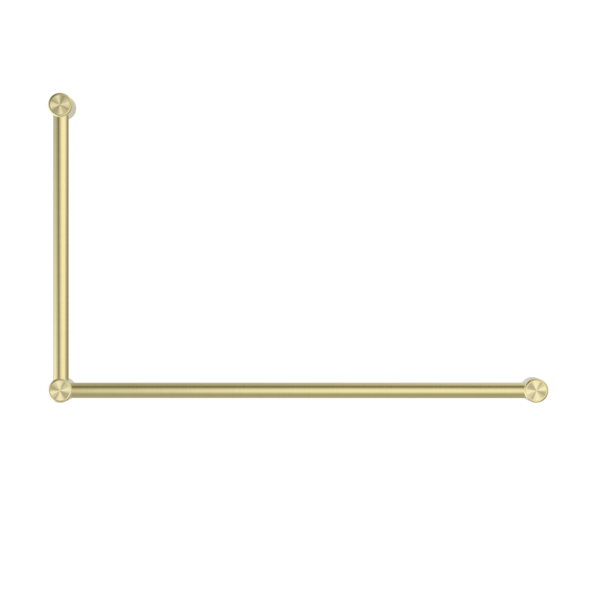 MECCA CARE 32MM DDA GRAB RAIL SET 90 DEGREE 600X1000MM BRUSHED GOLD