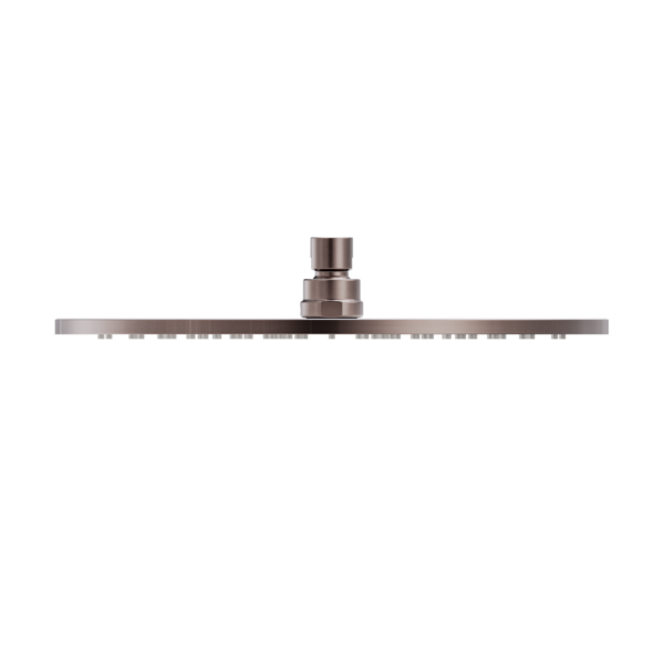 300MM ROUND SHOWER HEAD BRUSHED BRONZE
