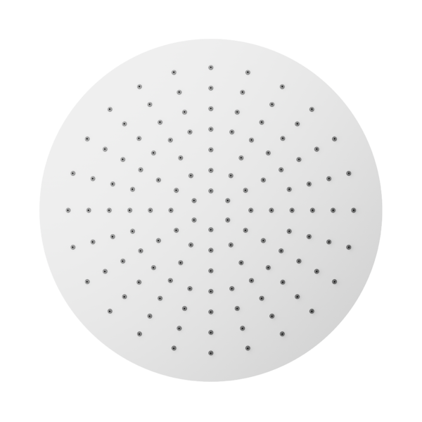 300MM ROUND SHOWER HEAD MATTE WHITE