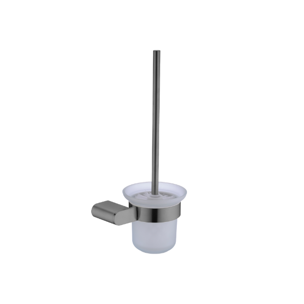 BIANCA TOILET BRUSH HOLDER GUN METAL