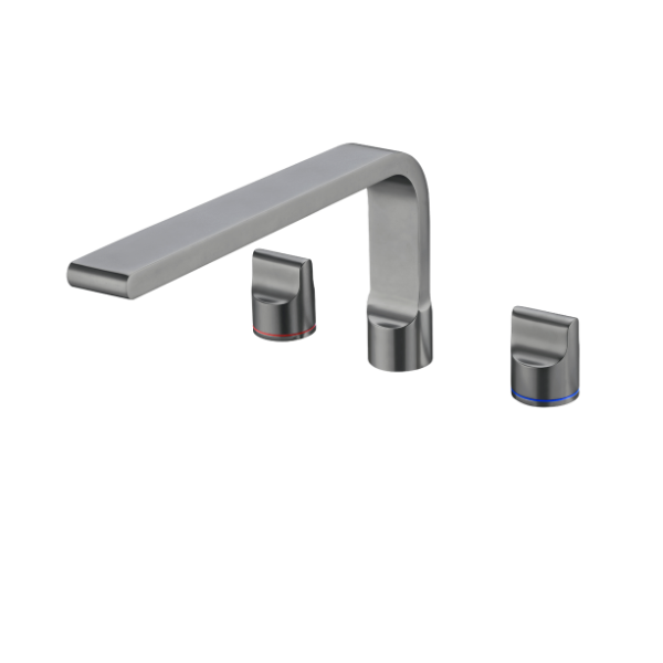 PEARL BATH SET GUN METAL