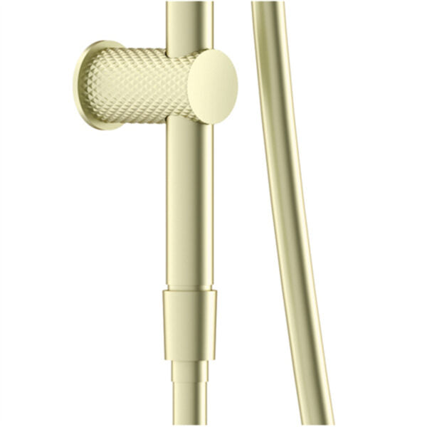 OPAL SHOWER RAIL WITH AIR SHOWER BRUSHED GOLD