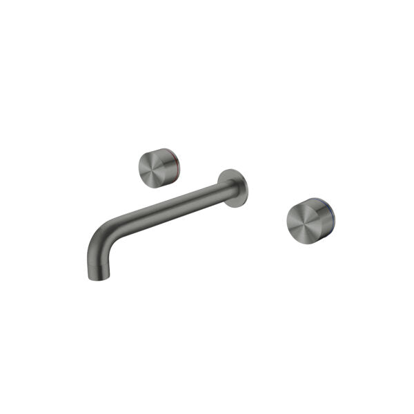 KARA WALL BASIN SET 180MM GUN METAL