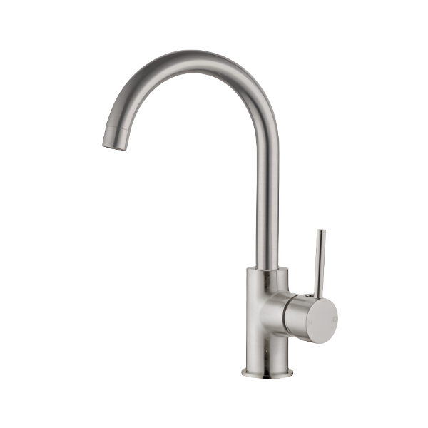 DOLCE KITCHEN MIXER GOOSENECK BRUSHED NICKEL