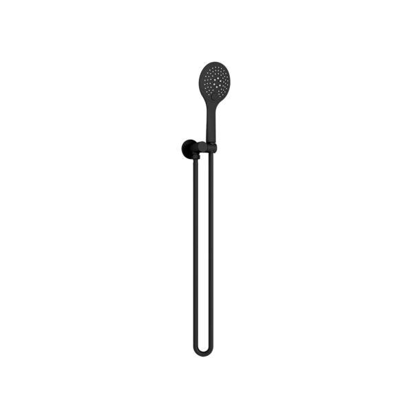 RAIN 3 FUNCTION SHOWER ON BRACKET MATTE BLACK
