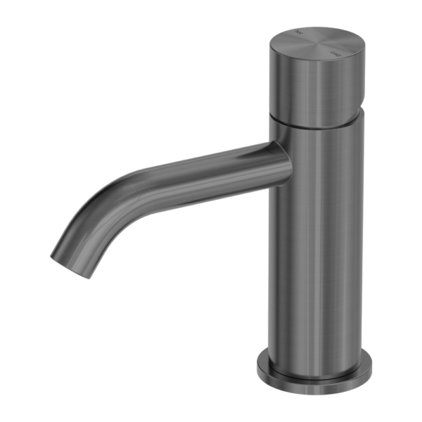ZEN SS316L BASIN MIXER HANDLESS GRAPHITE