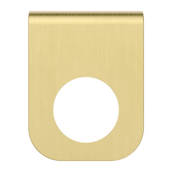 MECCA SOAP BOTTLE HOLDER BRUSHED GOLD