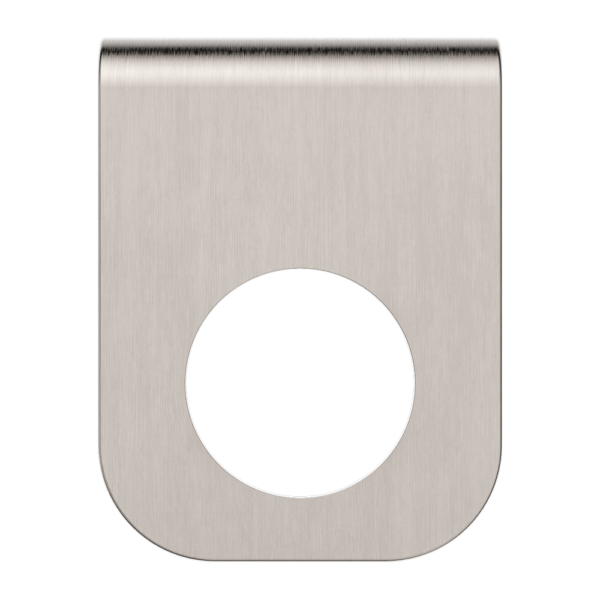 MECCA SOAP BOTTLE HOLDER BRUSHED NICKEL