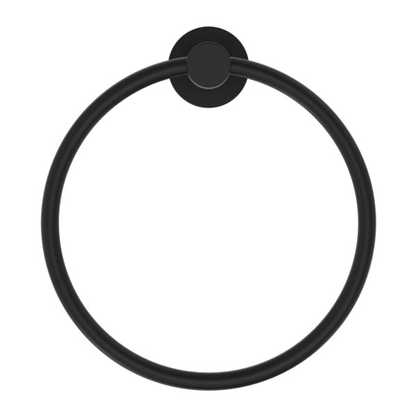 CLASSIC HAND TOWEL RING MATTE BLACK