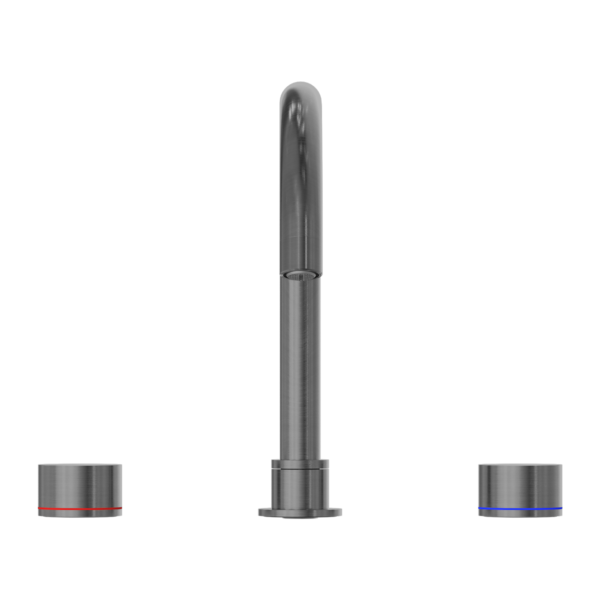 KARA BATH SET GUN METAL