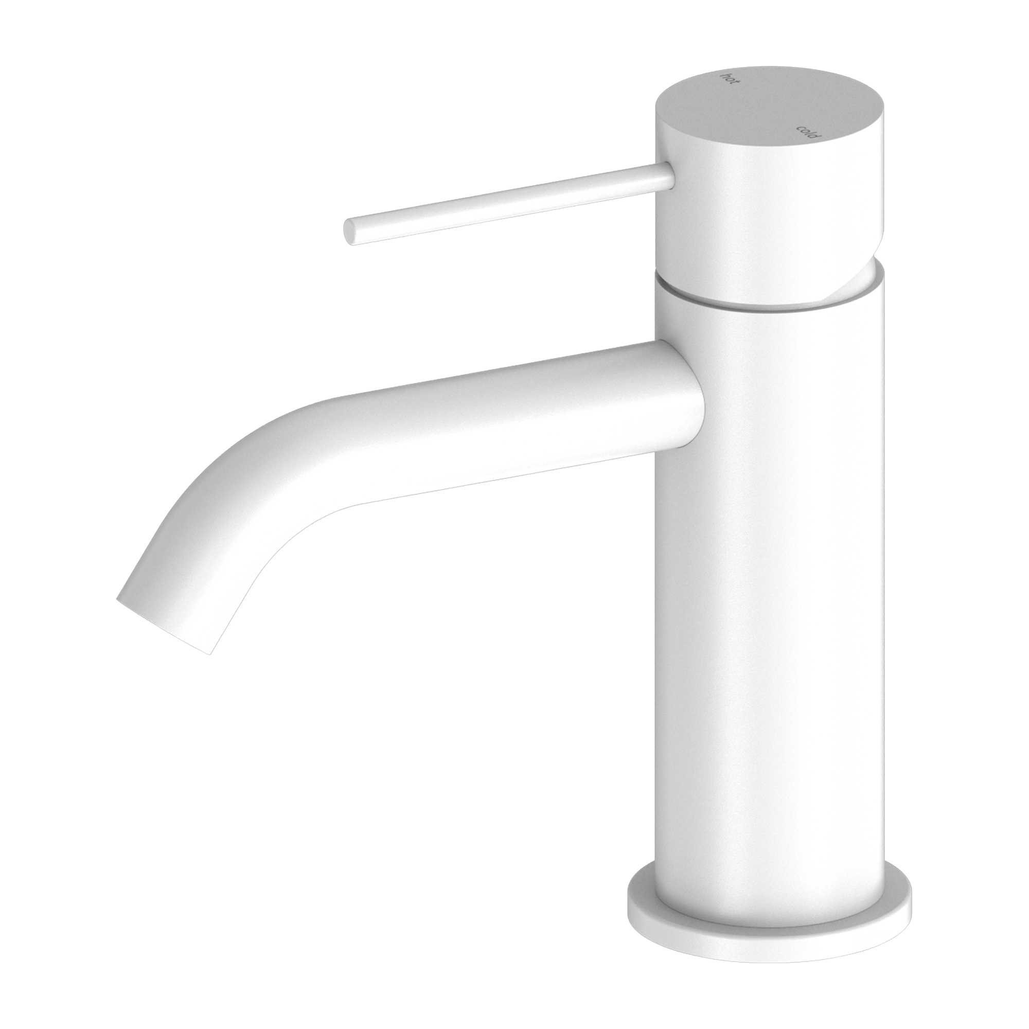 MECCA BASIN MIXER MATTE WHITE