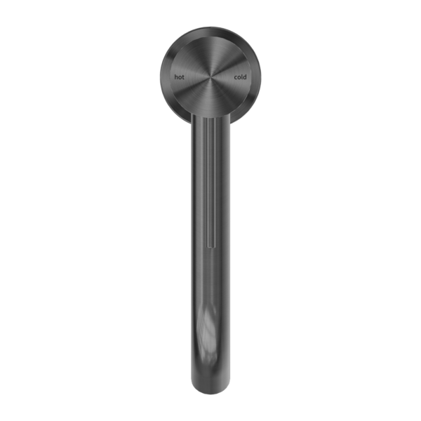 MECCA TALL BASIN MIXER GUN METAL