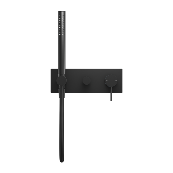 MECCA SHOWER MIXER DIVERTOR SYSTEM MATTE BLACK