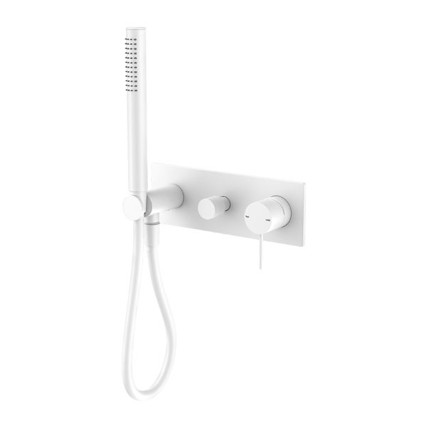 MECCA SHOWER MIXER DIVERTOR SYSTEM MATTE WHITE