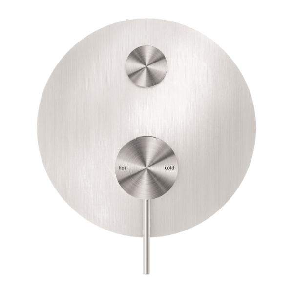 MECCA SHOWER MIXER WITH DIVERTOR BRUSHED NICKEL