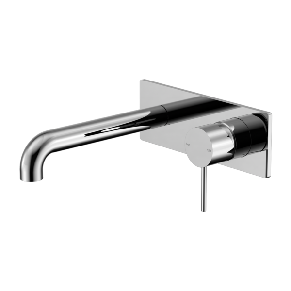 MECCA WALL BASIN/BATH MIXER 120MM CHROME