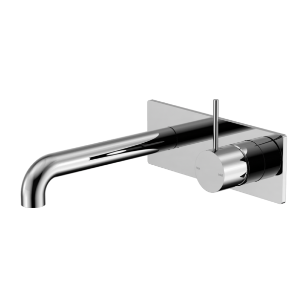 MECCA WALL BASIN/BATH MIXER HANDLE UP 230MM CHROME