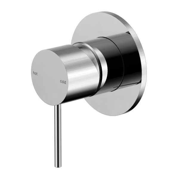 MECCA SHOWER MIXER 80MM PLATE CHROME