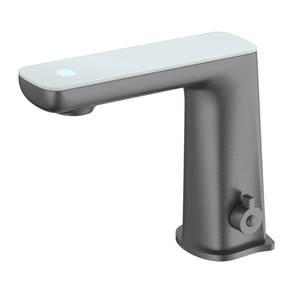 CLAUDIA SENSOR MIXER WITH WHITE TOP DISPLAY GUN METAL