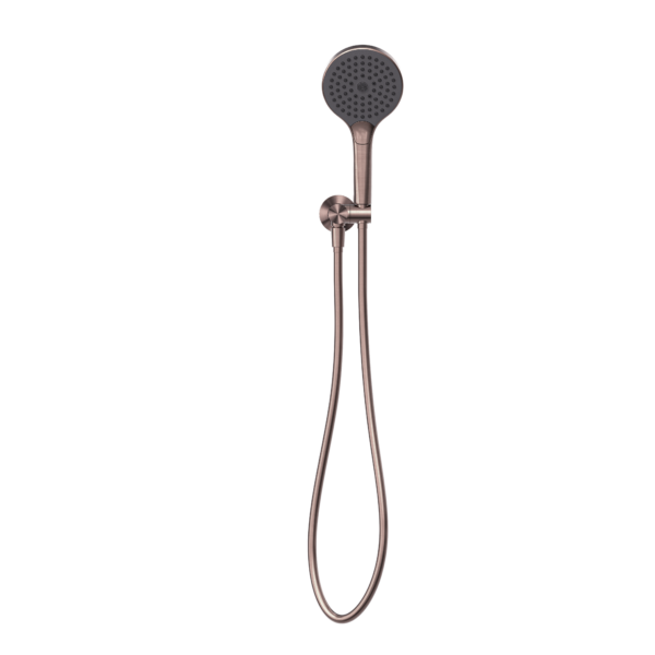 OPAL SHOWER ON BRACKET WITH AIR SHOWER II BRUSHED BRONZE