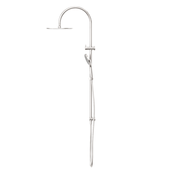OPAL TWIN SHOWER WITH AIR SHOWER II BRUSHED NICKEL