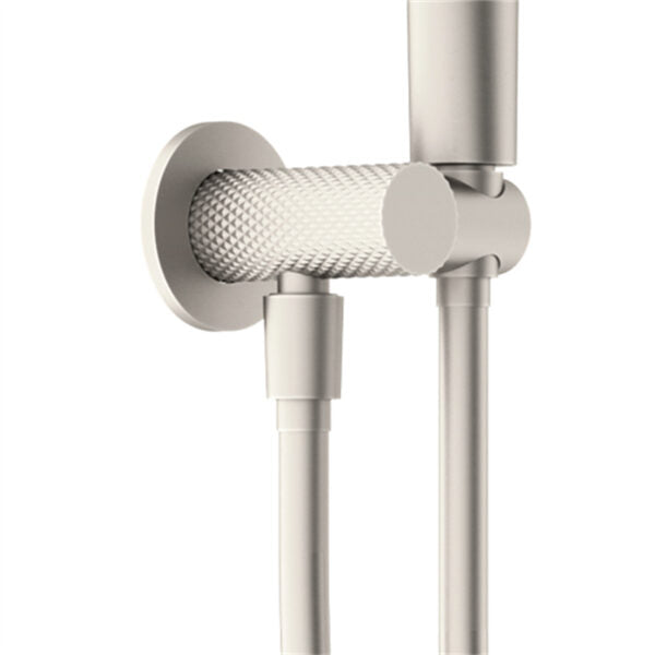 OPAL SHOWER ON BRACKET BRUSHED NICKEL