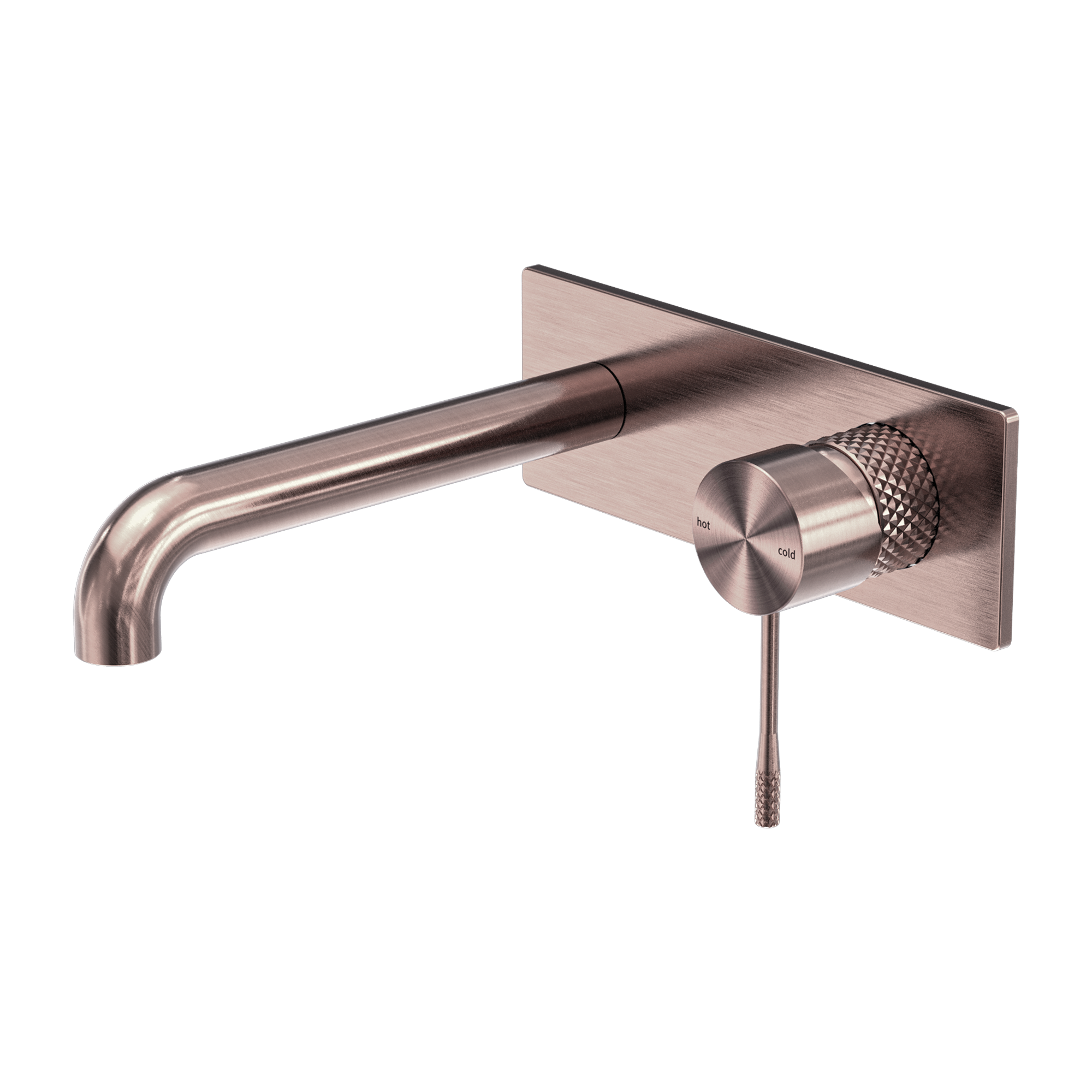 OPAL WALL BASIN/BATH MIXER 160MM BRUSHED BRONZE