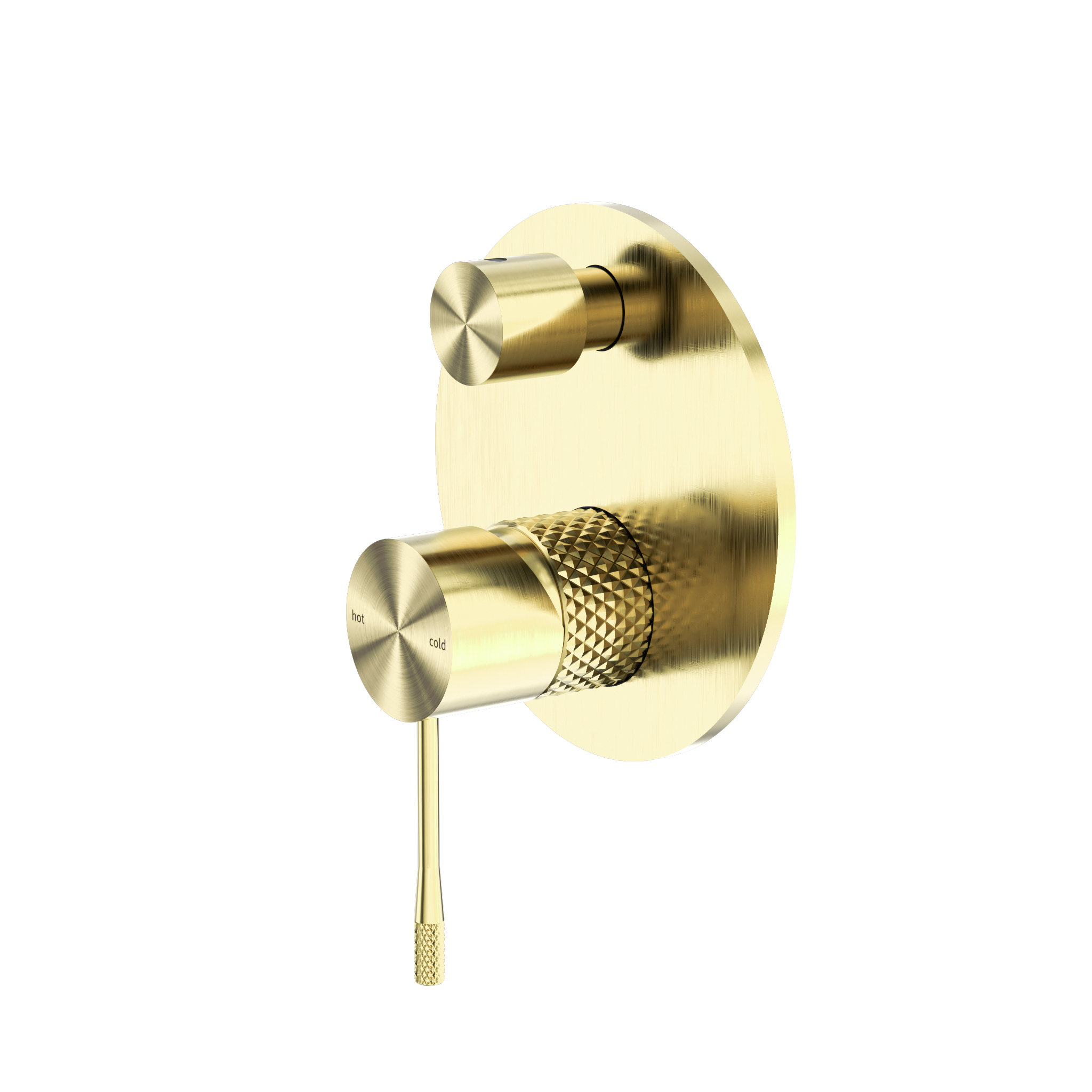 OPAL SHOWER MIXER WITH DIVERTOR BRUSHED GOLD
