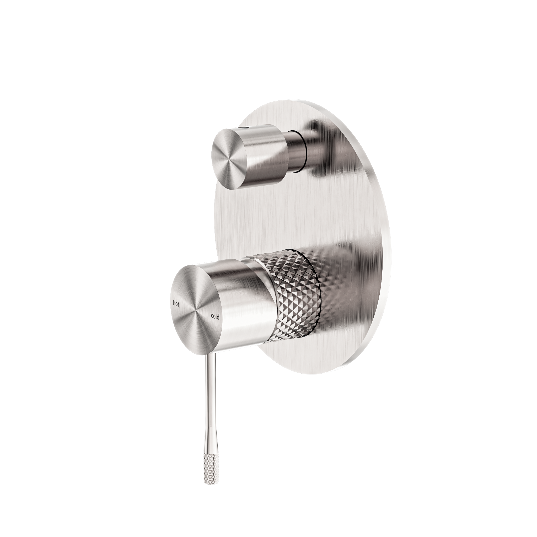 OPAL SHOWER MIXER WITH DIVERTOR BRUSHED NICKEL