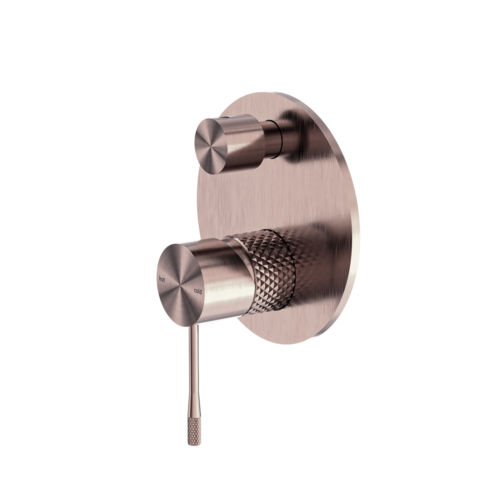 OPAL SHOWER MIXER WITH DIVERTOR BRUSHED BRONZE