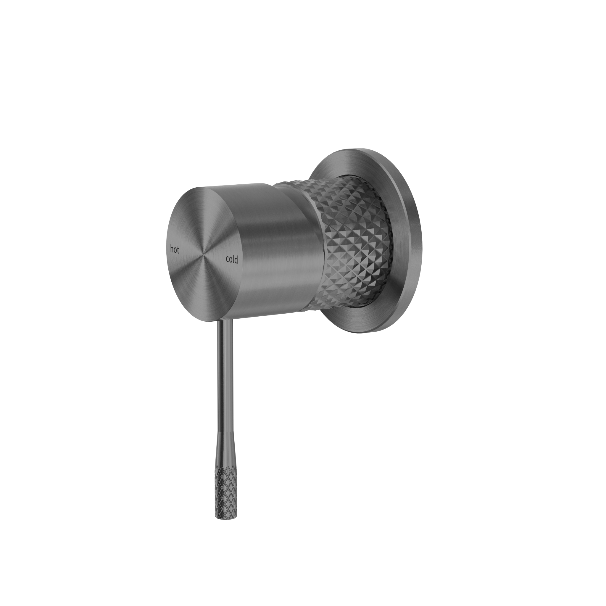 OPAL SHOWER MIXER 60MM PLATE GRAPHITE