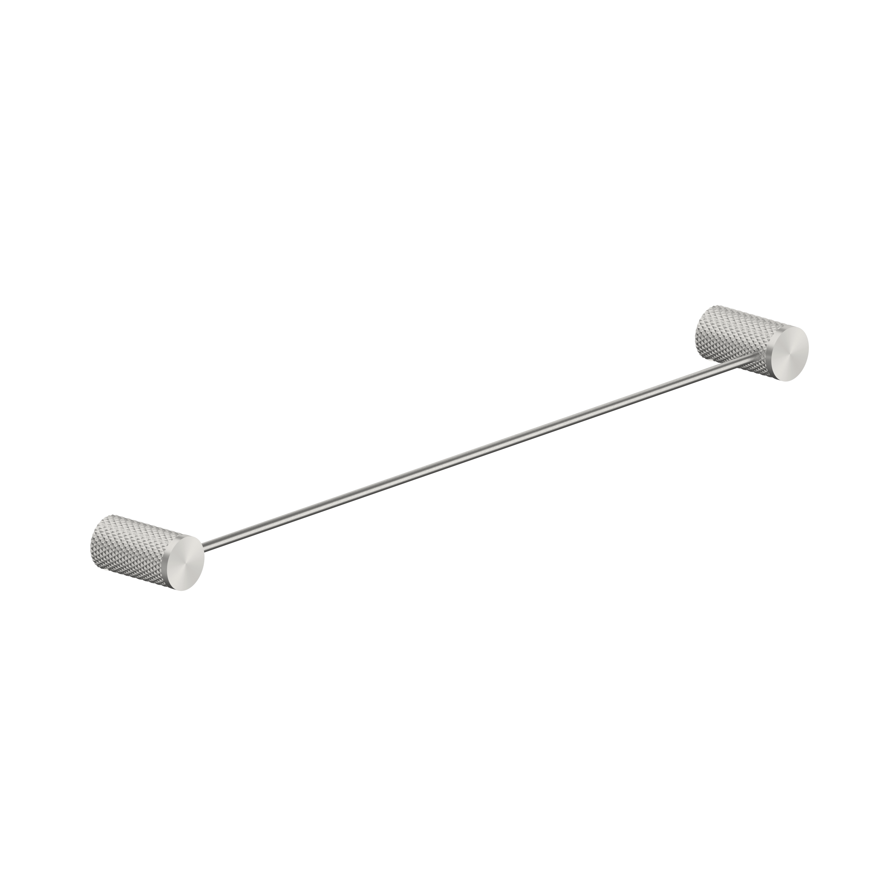 OPAL SINGLE TOWEL RAIL 600MM BRUSHED NICKEL