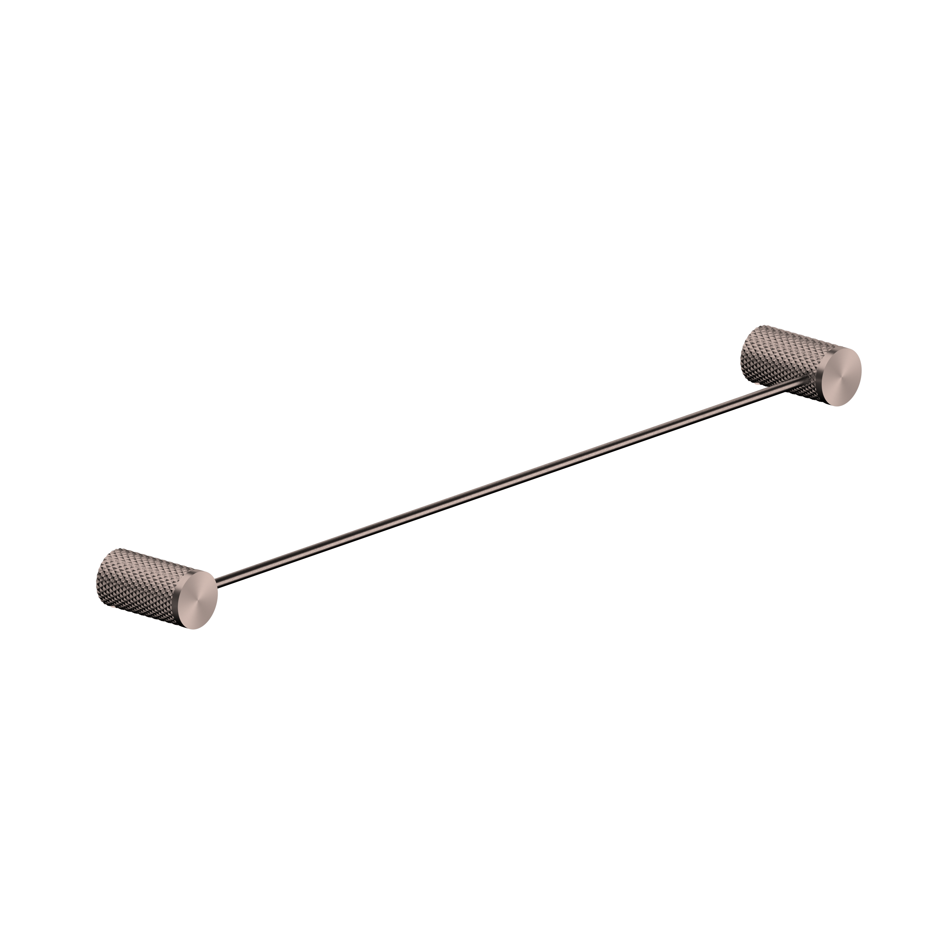 OPAL SINGLE TOWEL RAIL 600MM BRUSHED BRONZE