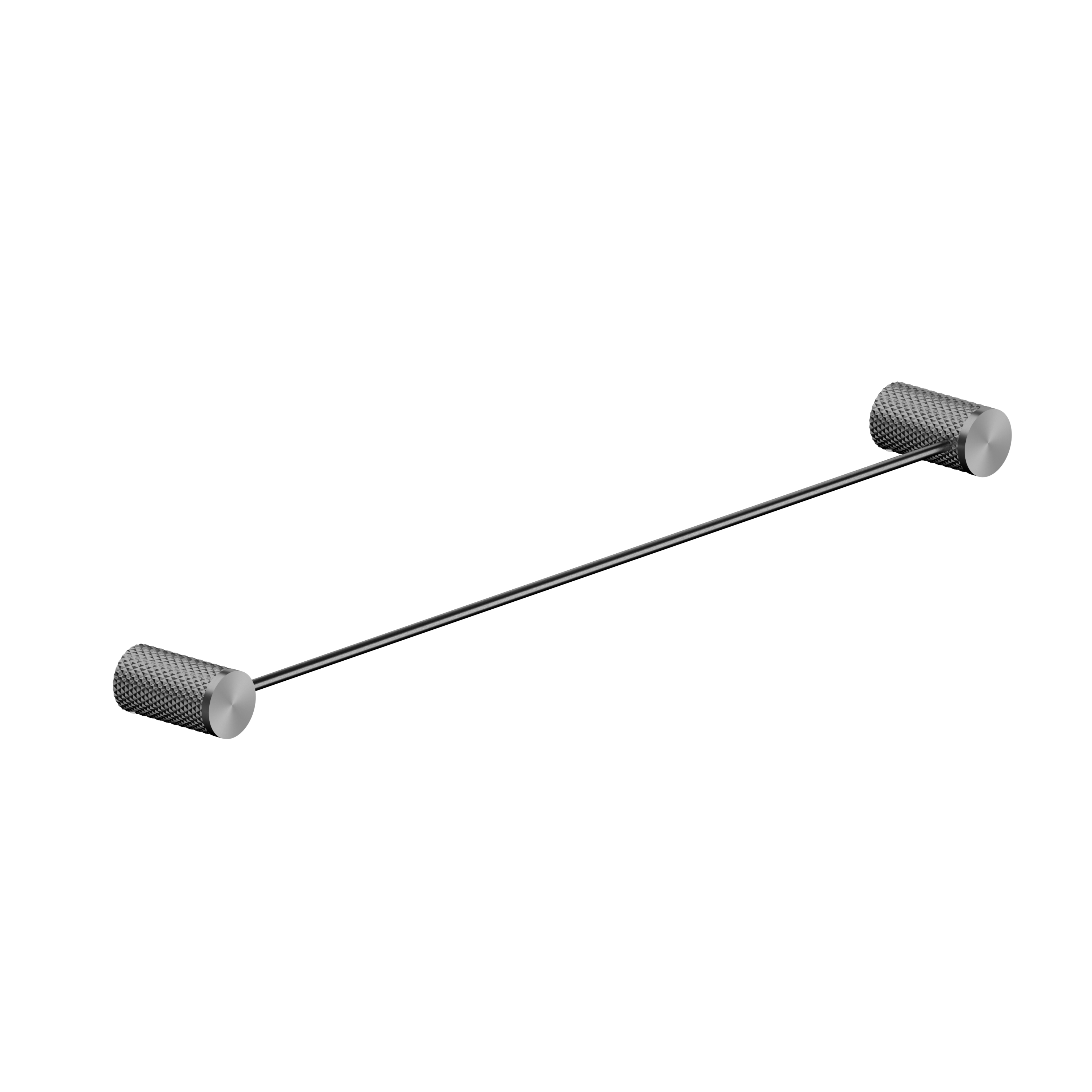 OPAL SINGLE TOWEL RAIL 600MM GRAPHITE
