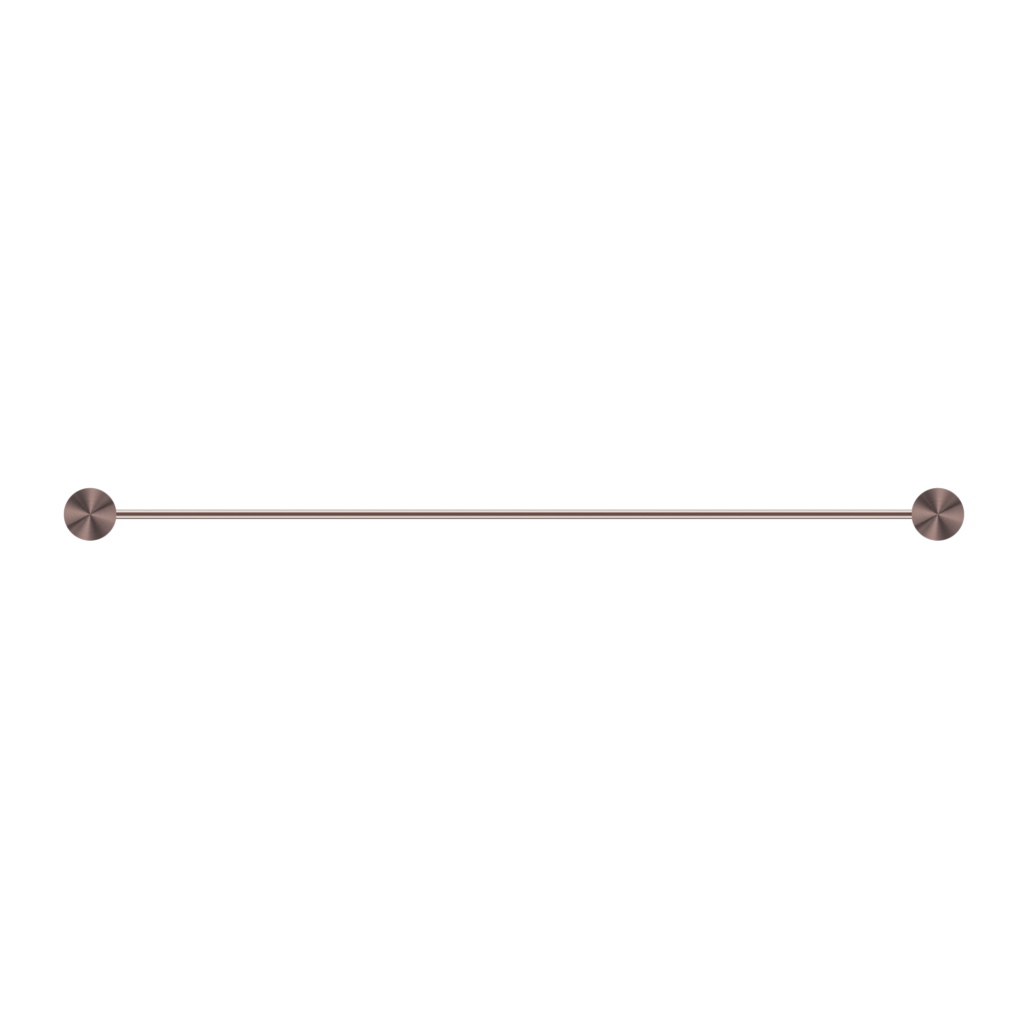 OPAL DOUBLE TOWEL RAIL 600MM BRUSHED BRONZE