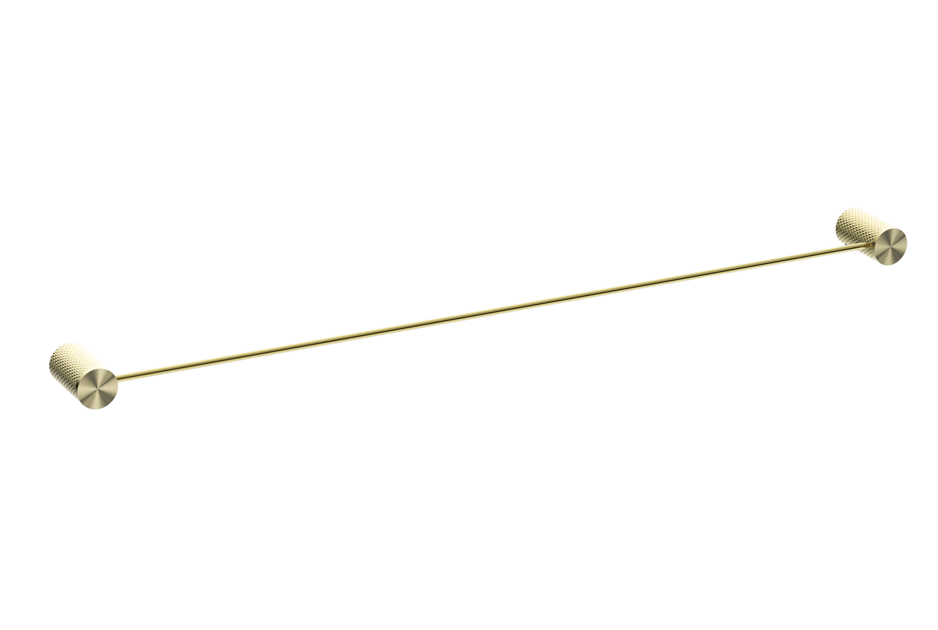OPAL SINGLE TOWEL RAIL 800MM BRUSHED GOLD
