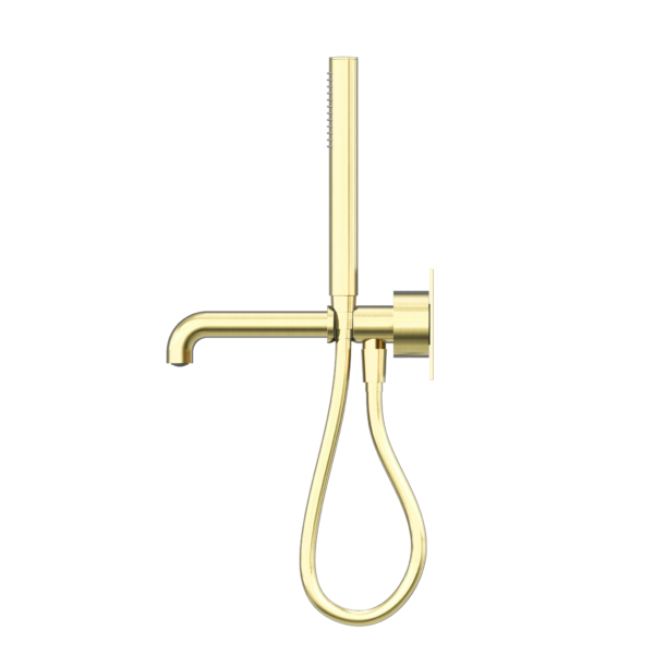KARA PROGRESSIVE SHOWER SYSTEM WITH SPOUT 230MM BRUSHED GOLD