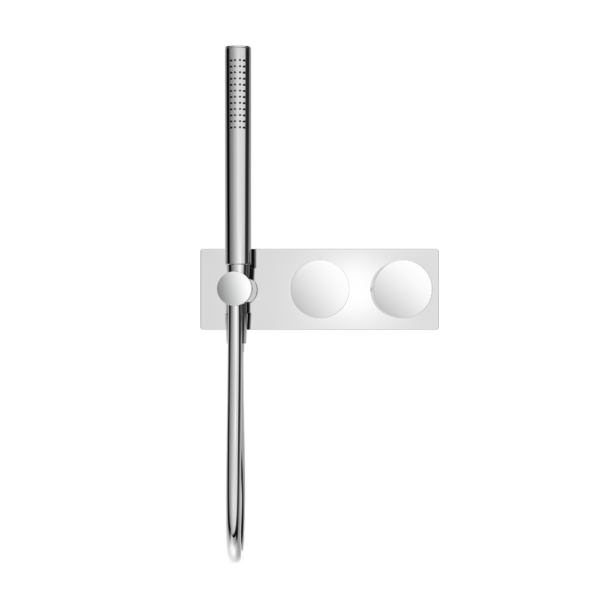 KARA PROGRESSIVE SHOWER SYSTEM SEPARATE PLATE CHROME