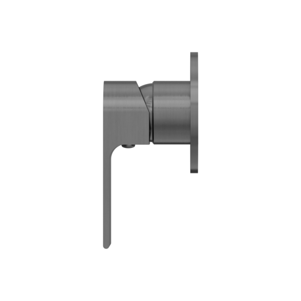 BIANCA SHOWER MIXER 80MM PLATE GUN METAL