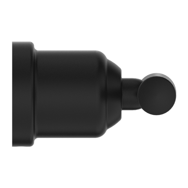 YORK ROBE HOOK MATTE BLACK
