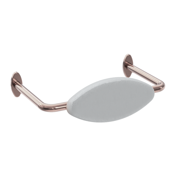 MECCA CARE DDA TOILET BACKREST BRUSHED BRONZE