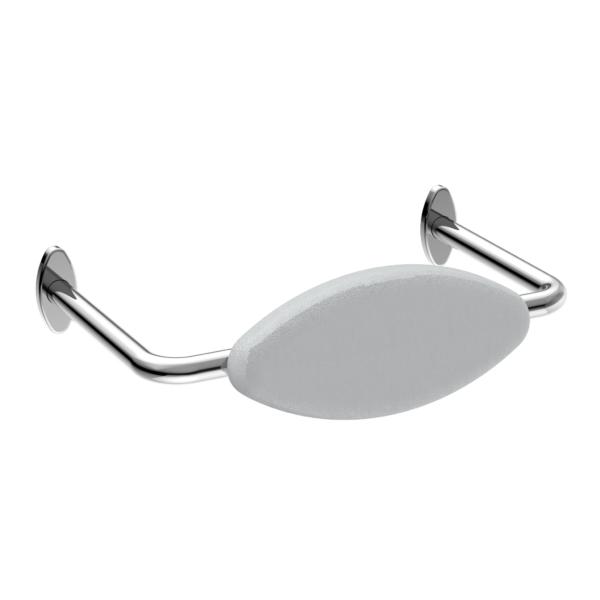 MECCA CARE DDA TOILET BACKREST CHROME